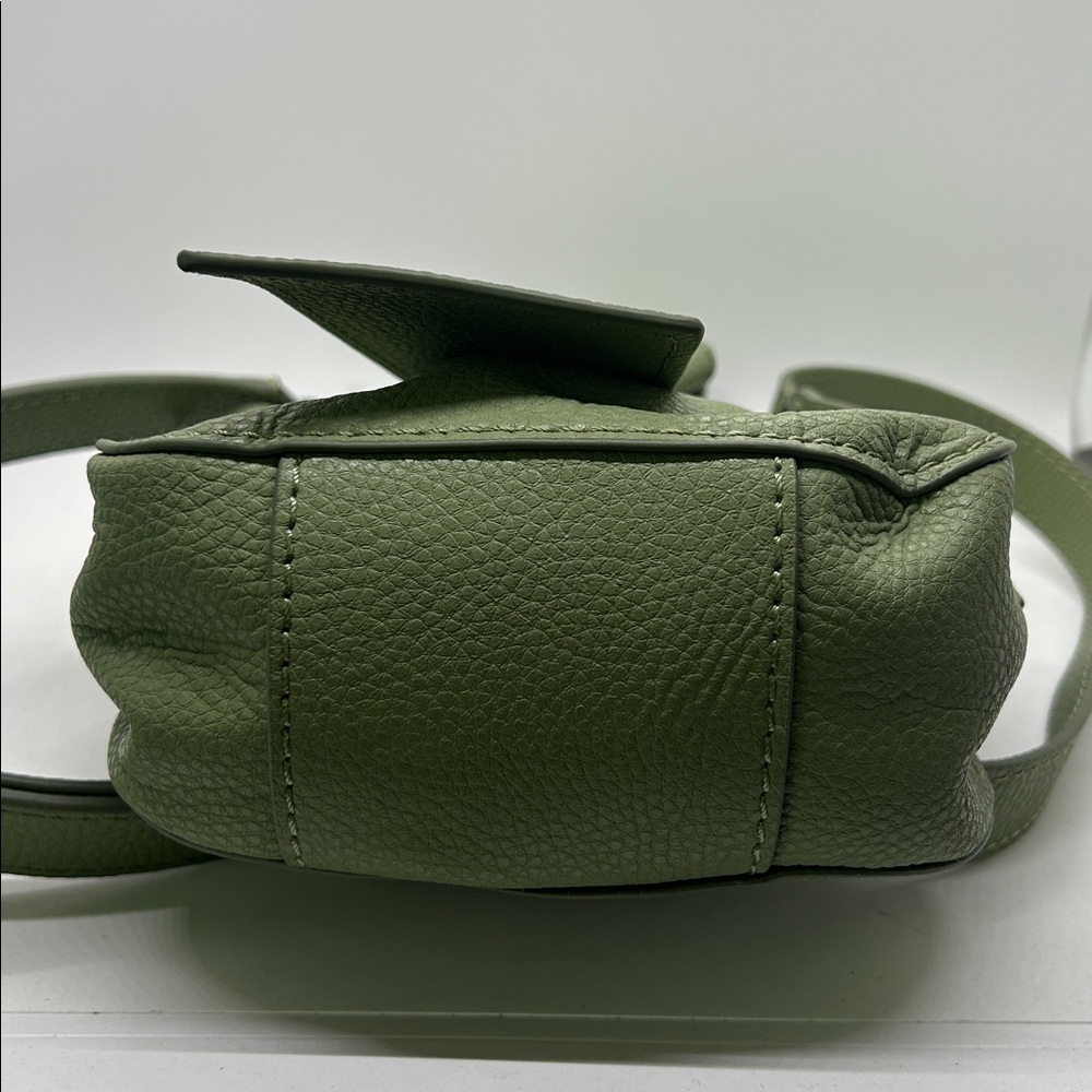 Zac Posen NWT Sage Green Leather Anthea Adj Strap Wristlet Shoulder Bag Purse 🌸🌸 - Picture 6 of 7